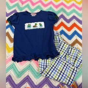 Smocked Duck Outfit